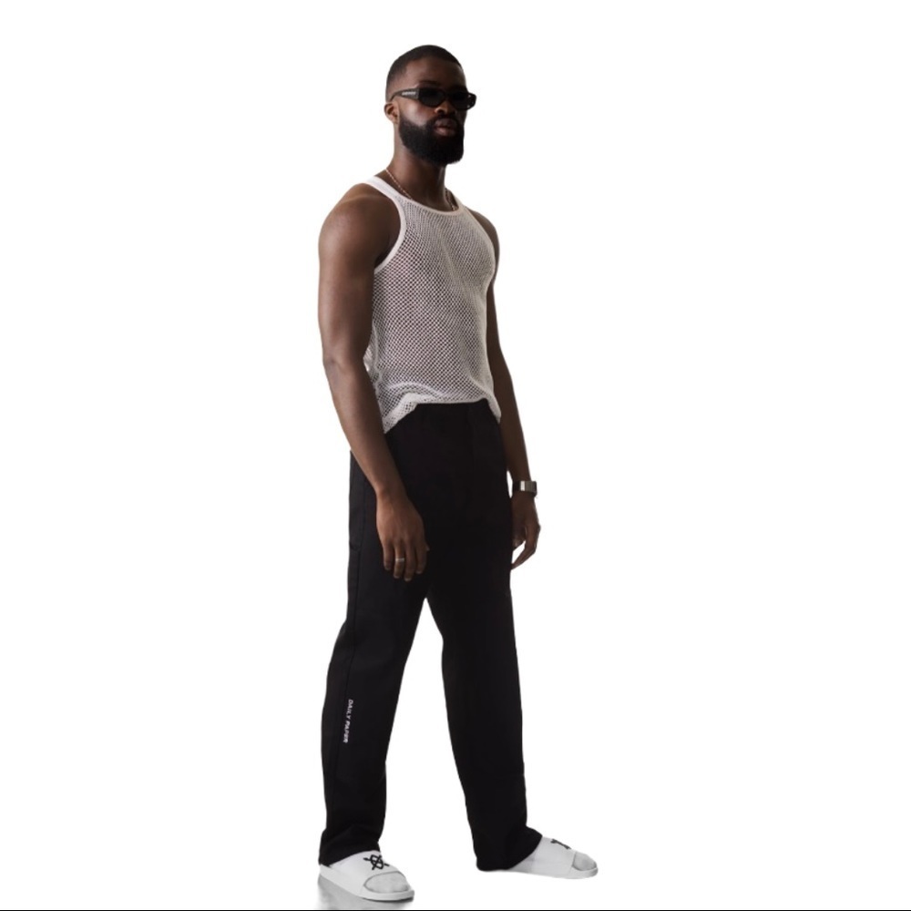 Daily Paper Rework Pants Color Black Size Medium